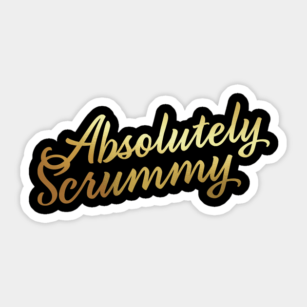 Absolutely Scrummy Sticker by western.dudeooles